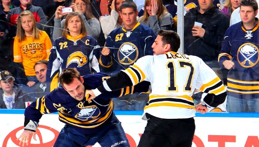 Sabres Can’t Finish Off Bruins, Fall 4-3