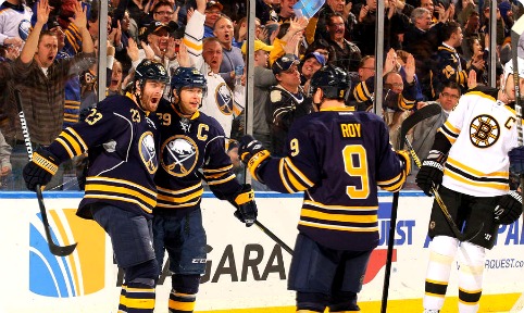 Sabres Look to Continue Playoff Push vs. Bruins