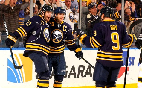 Sabres Blowout the Bruins in Buffalo