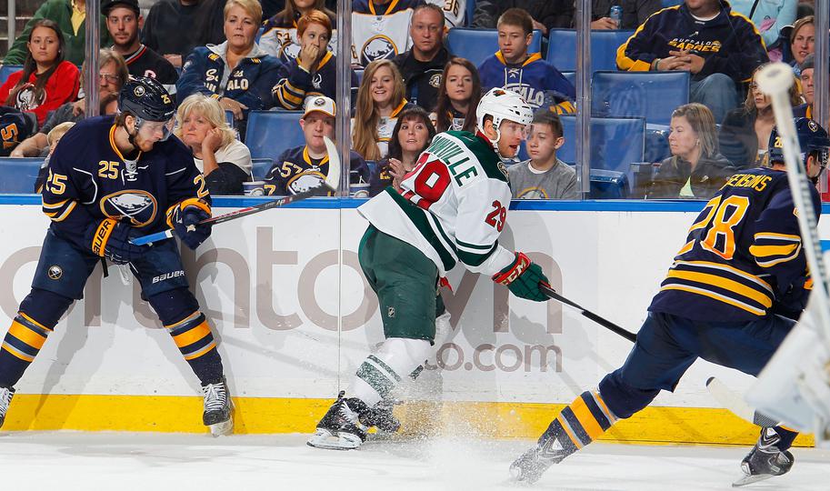 Sabres fall to Pominville’s Wild, remain winless