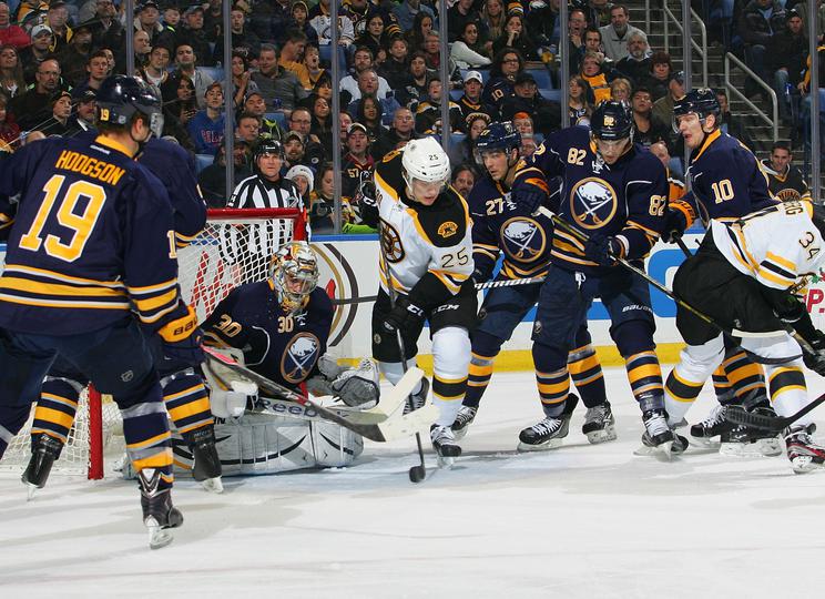 Sabres roll over Bruins in Buffalo