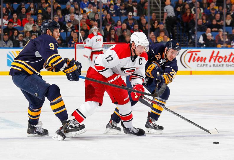 Hurricanes send Sabres to 5th straight home loss