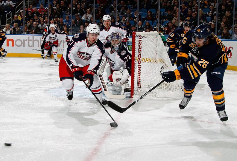 Sabres rally late, fall to Jackets in shootout