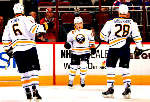 Sabres leave desert with 2 points