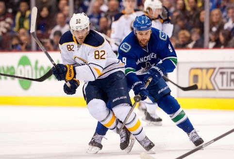 Sabres allow four unanswered goals, fall to Canucks