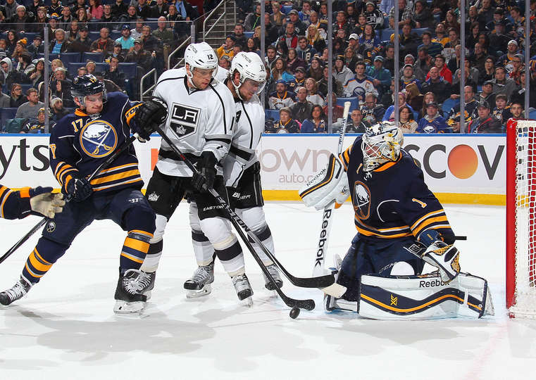Sabres shutout Kings in lopsided game