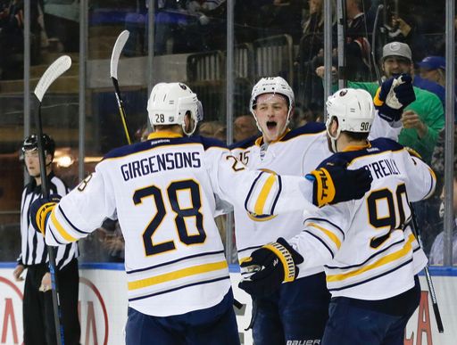 O’Reilly leads Sabres past Rangers