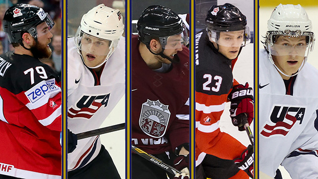 Five Sabres playing in World Championships