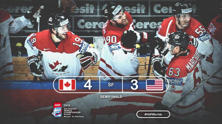 Canada tops USA, will play for Gold