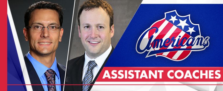 Amerks name Weber and Tapper as Assistants