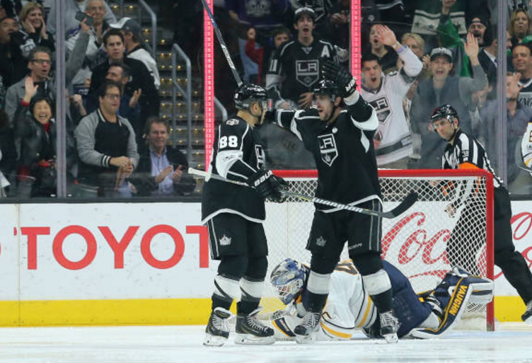 Sabres can’t solve Quick, Kings
