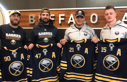 Sabres begin season with four ‘A’s