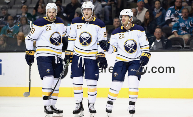Sabres edged by Sharks