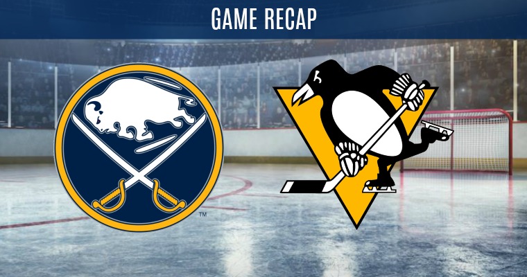 Penguins slide by Sabres in OT