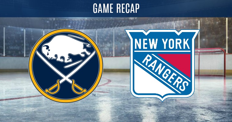 Sabres quieted by Lundqvist, Rangers