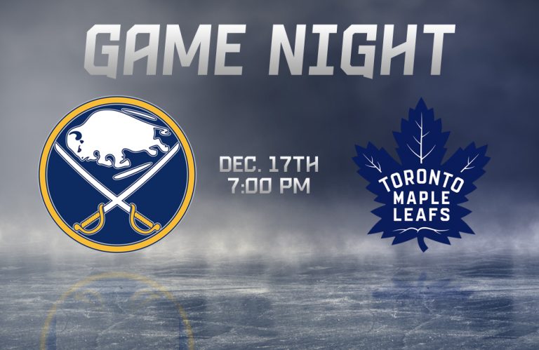 Buffalo continues their road trip in Toronto